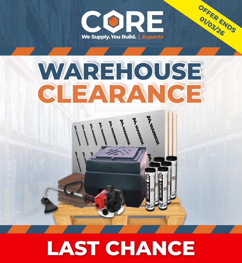 Warehouse Clearance at CORE
